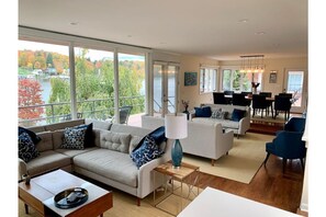 Smart-TV, Kamin, Tischfußball, Tischtennisplatte