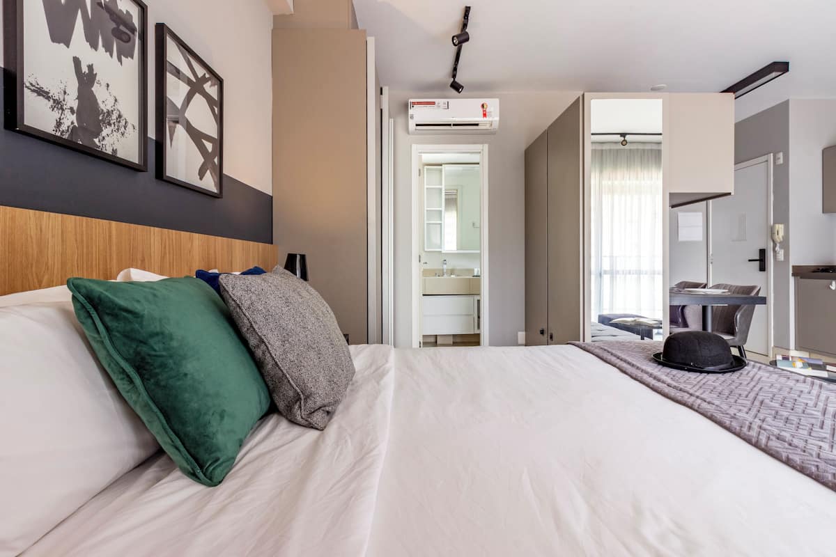 Standard Studio, 1 Double Bed | Hypo-allergenic bedding, free WiFi, bed sheets