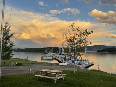 Flathead Lake Cabin with Water Views and Lake Access!  Pet Friendly, Cabin 1
