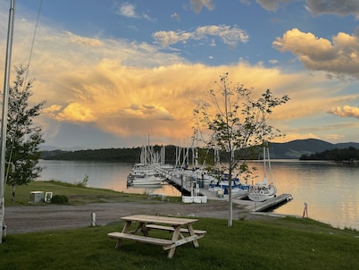 Flathead Lake Cabin with Water Views and Lake Access!  Pet Friendly, Cabin 2