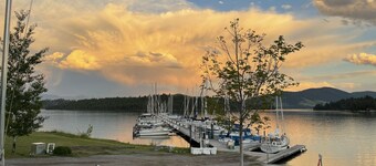 Flathead Lake Cabin with Water Views and Lake Access!  Pet Friendly, Cabin 3