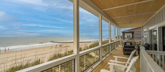 Just Renovated!  Welcome to I-Land Style 4BR, 2BTH OCEANFRONT on Edisto Beach