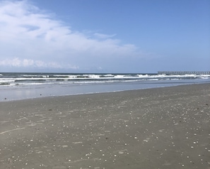 On the beach