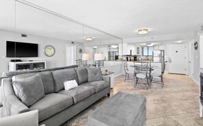 TV, DVD player, offices