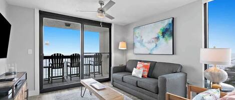 TV, DVD player, offices