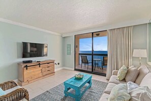 Flat-screen TV, offices