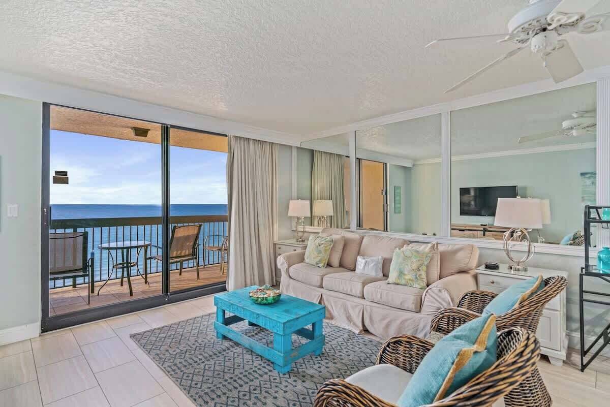 Flat-screen TV, DVD player