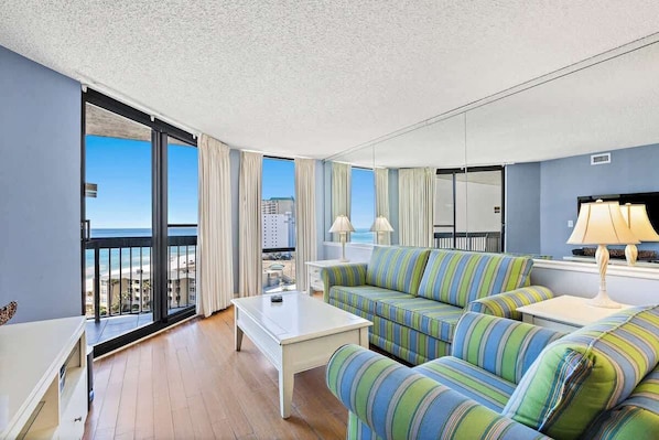 TV, DVD player, offices