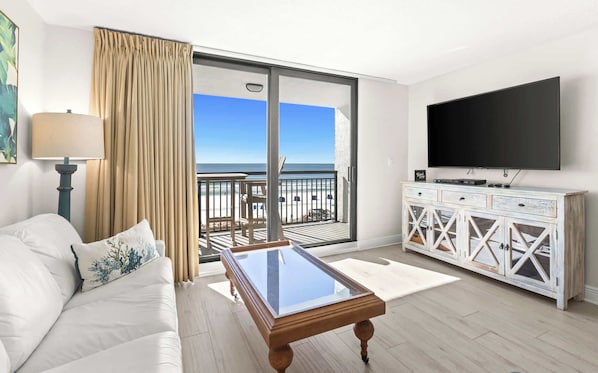 Flat-screen TV, DVD player, offices