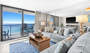 Flat-screen TV, offices