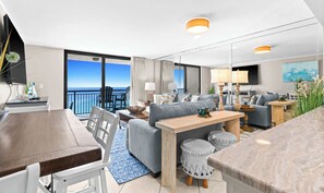 Flat-screen TV, offices