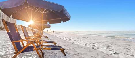 Sur la plage