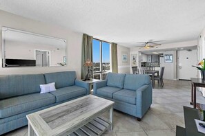 Flat-screen TV, offices