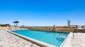Indoor pool, a heated pool