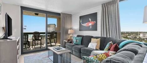 TV, DVD player, offices