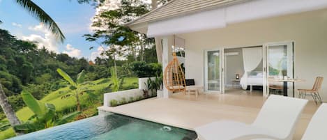 Villa, 1 chambre, fumeur, piscine privée | Extérieur