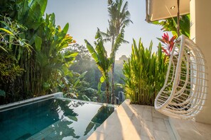 Pool - Romantic Jungle Villa, 1 BR, Ubud With Staff (Ubud)