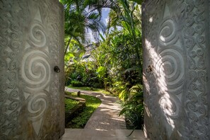 Vila, 4 quartos, para fumantes, piscina particular | Área da propriedade