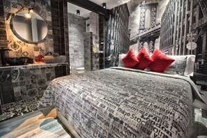 Studio confort Cuenca | 1 kamar tidur, didekorasi berbeda-beda, dan seprai linen