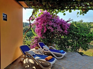 Terrace/patio - Apartments Saulan (Konavle)