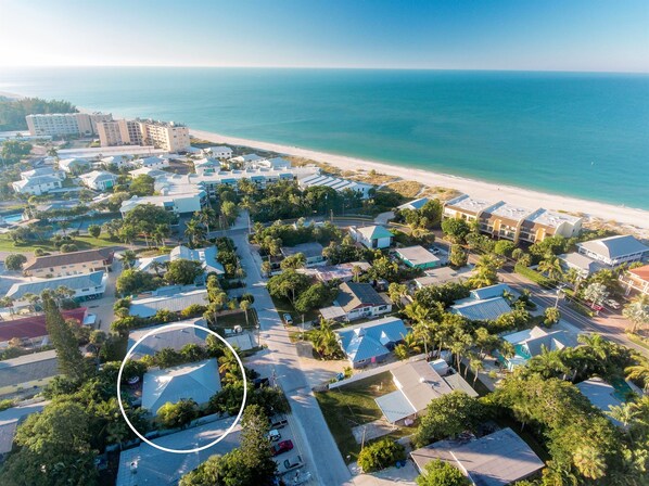 منظر من الجو على ارتفاع عالٍ