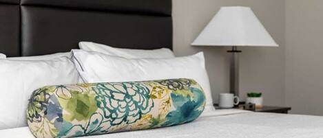 1 غرفة نوم ومكواة/لوح كي وواي فاي وملاءات أسرّة