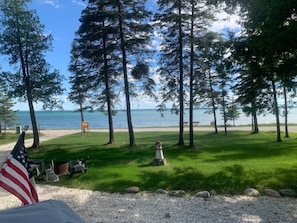 Property grounds - Lake Life at its best! Enjoy this Cabin on Bois Blanc Island. (Pointe Aux Pins)