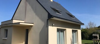 Iroise - jolie maison avec jardin proche plage