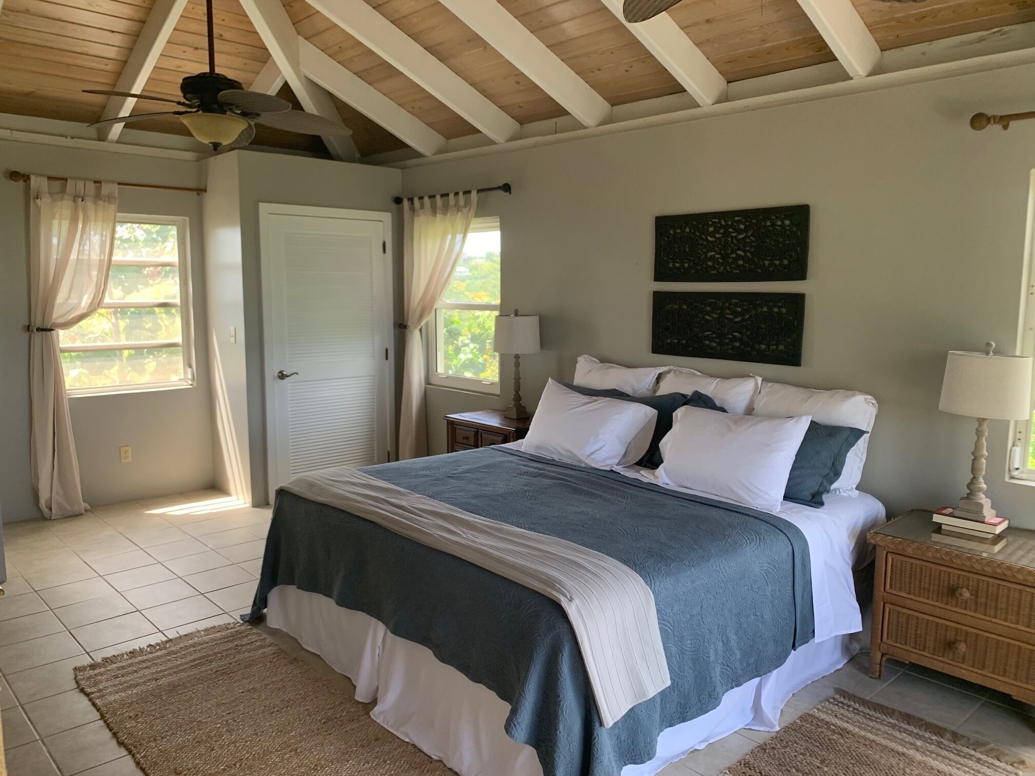 1 bedroom, iron/ironing board, travel crib, free WiFi