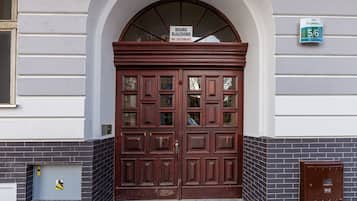 Entrada de la propiedad