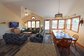 Smart TV, DVD player, stereo