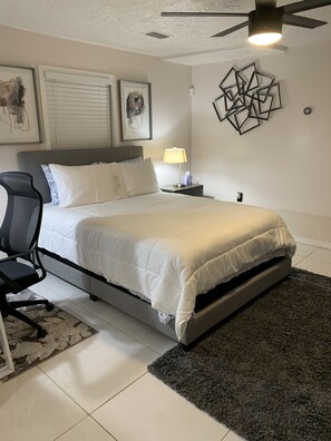 1 bedroom, desk, iron/ironing board, free WiFi