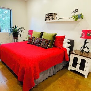 1 chambre, fer et planche à repasser, Wi-Fi gratuit, draps fournis