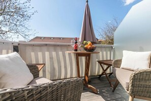 Property grounds - Bright & Charming Vacation Apartment "Kille - Right Apartment" in Sankt Peter Ording (St. Peter-Ording)