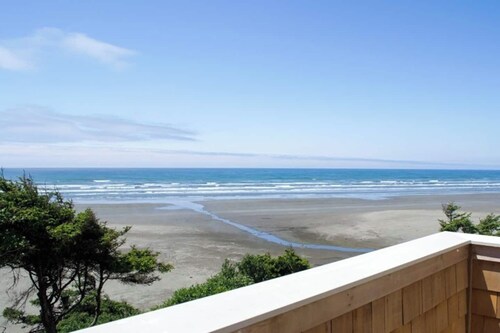 Enjoy the beach, ocean and sunsets no matter the weather.