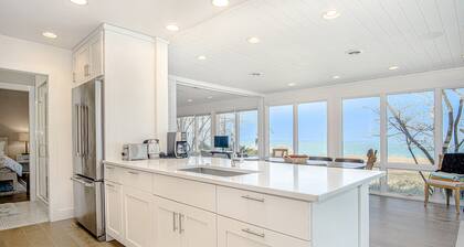 Luxury Lakefront Home w/ Private Hot Tub, Large Yard, Association Beach & WiFi