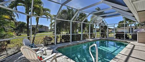 Una piscina climatizada