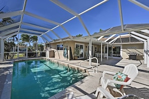 Beheizter Pool