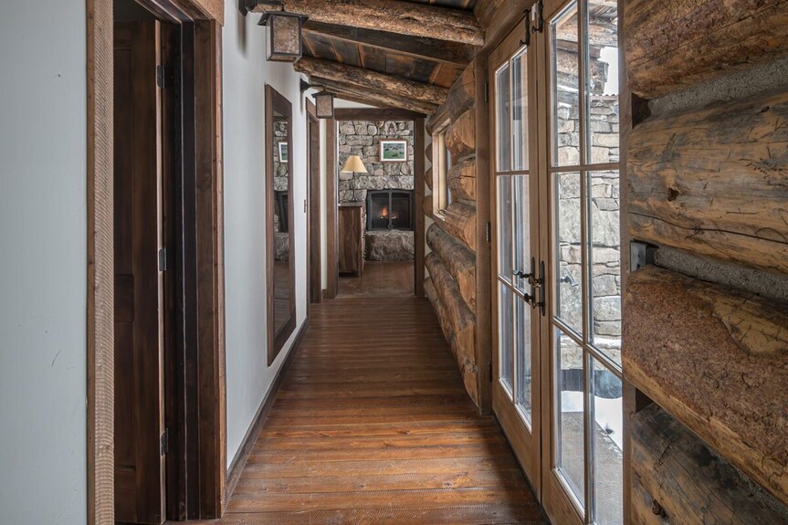 Large Sprawling Rustic Timber Home