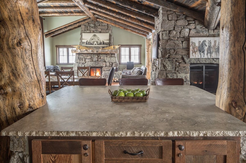 Large Sprawling Rustic Timber Home