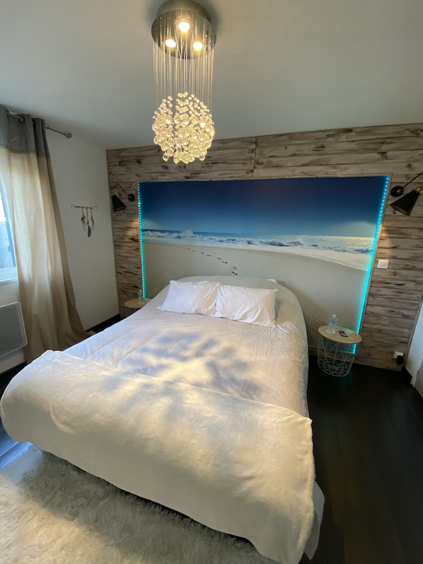 1 habitación, ropa de cama de alta calidad y colchones con pillow-top