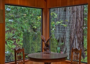 Dining - Forest House: 2  BR, 3  BA House in The Sea Ranch, Sleeps 4 (The Sea Ranch)