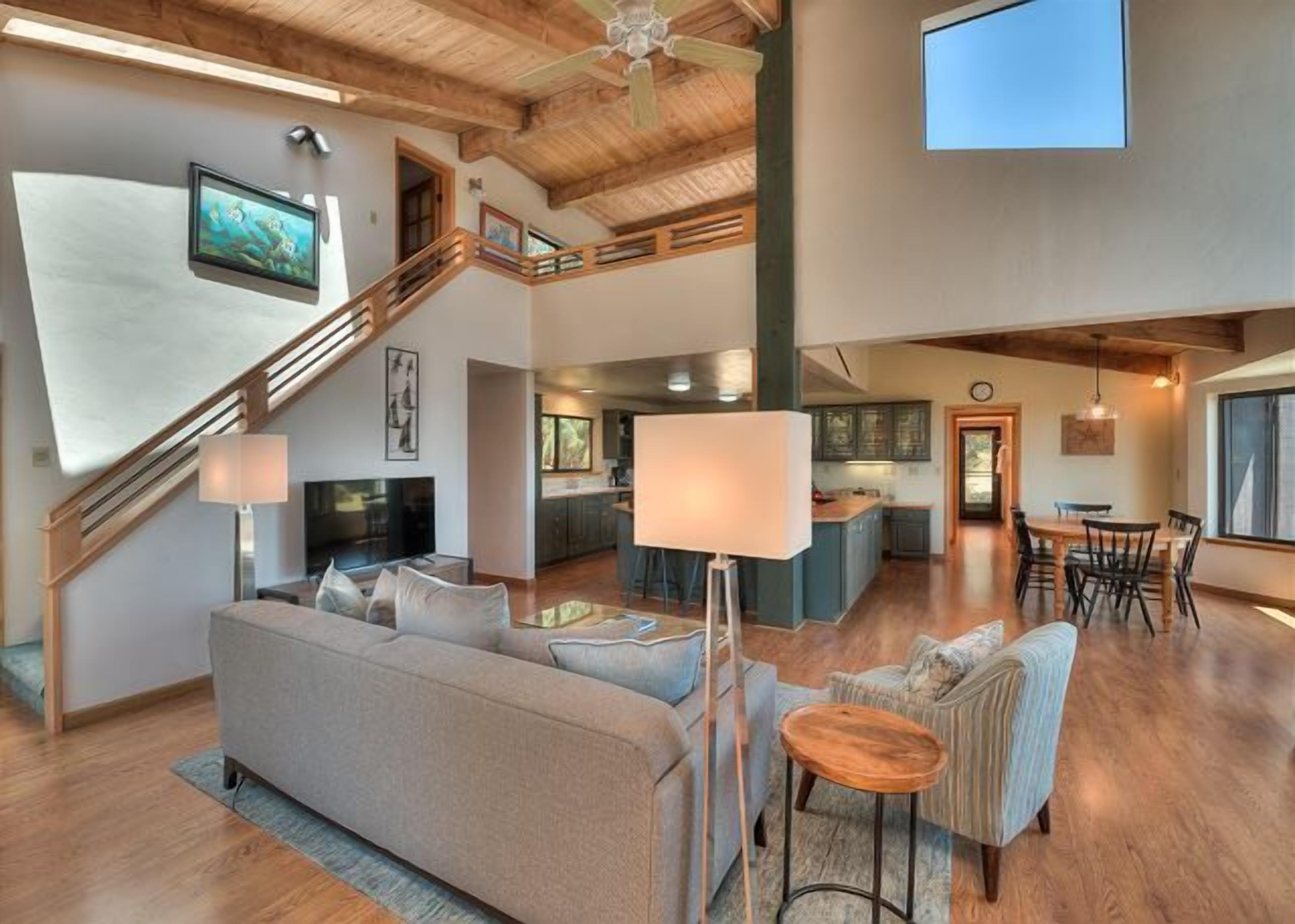 TV, fireplace, DVD player