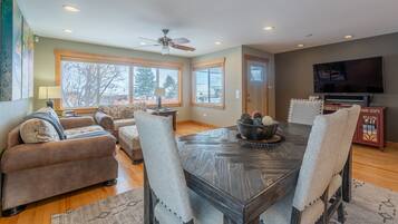 Smart TV, books, offices