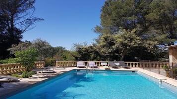 Kolam renang terbuka bermusim