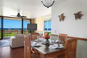 Dining - Makahuena 4205 | Oceanview 2BR Condo with Pool, Tennis & BBQs (Koloa)