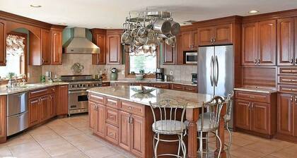 Entire Waterfront Home with Panoramic Views of the Bay and Private Beach