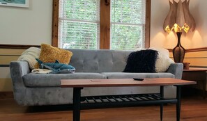 Living room - Newly Remodeled Mid-Century Modern Cottage - 10 minutes from downtown (Orlando)