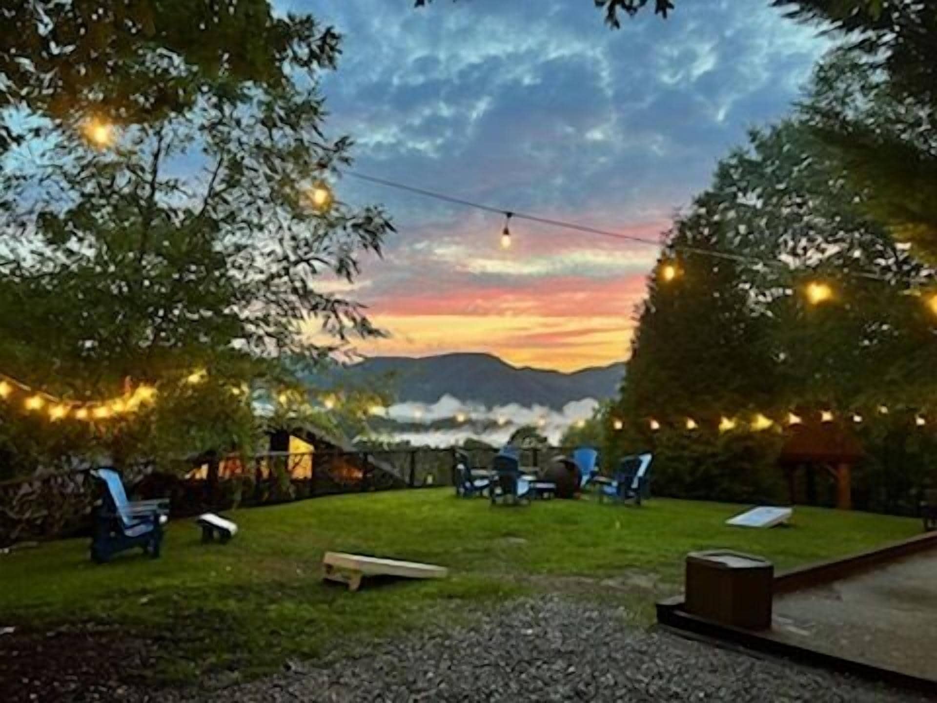 Overnattingsstedets uteområder