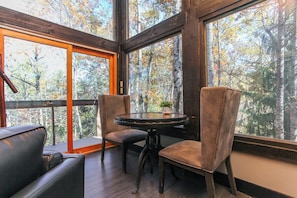 Interior - Woodland Loft 1 - Modern-Industrial Mountain Getaway for Two (Bryson City)